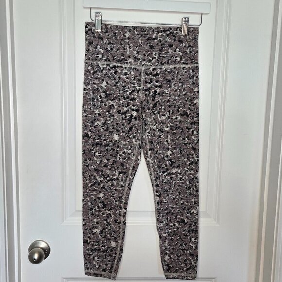 Athleta Elation Textured 7/8 Tight - S Meadow Decadent Chocolate - Picture 3 of 6